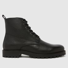 schuh Griffin Leather Lace Up in Black schuh Griffin Leather Lace Up,1 of 4