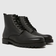 schuh Griffin Leather Lace Up in Black schuh Griffin Leather Lace Up,2 of 4