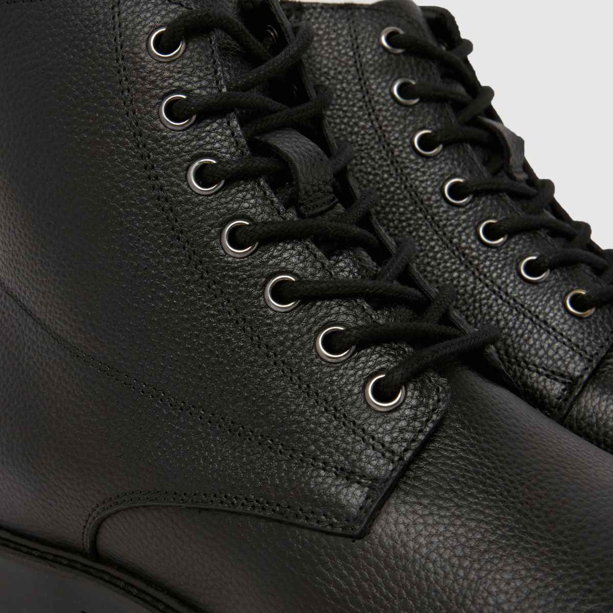 schuh Griffin Leather Lace Up in Black schuh Griffin Leather Lace Up 4