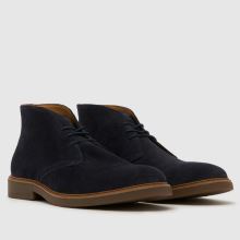 schuh Galvin Suede Chukka in Navy schuh Galvin Suede Chukka,2 of 4