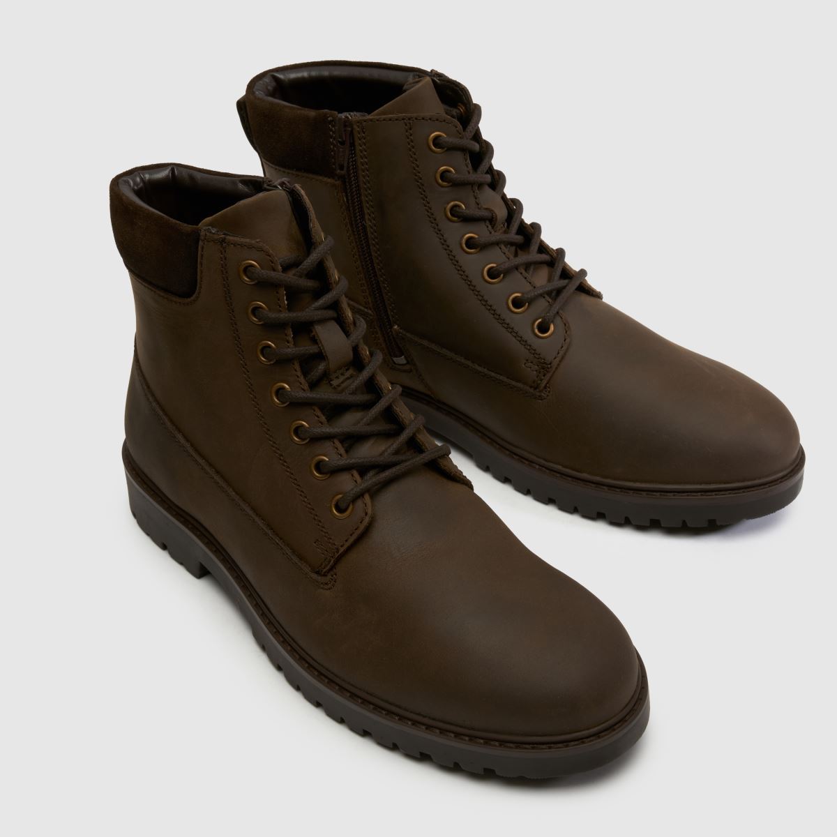 schuh Giles Leather in Brown schuh Giles Leather 4