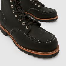 Red Wing Roughneck Moc Toe in Black Red Wing Roughneck Moc Toe,3 of 4