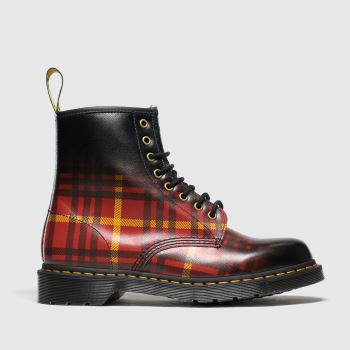 dr martens red 1460 8 eye tartan boots dr martens red 1460 8 eye tartan boots