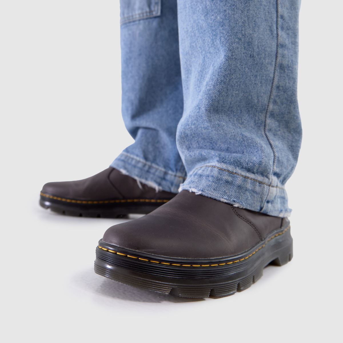 Denim Chelsea Doc Martens Mens Mens Grey Dr Martens Embury Chelsea