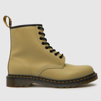 Mens Khaki Dr Martens 1460 Boots schuh