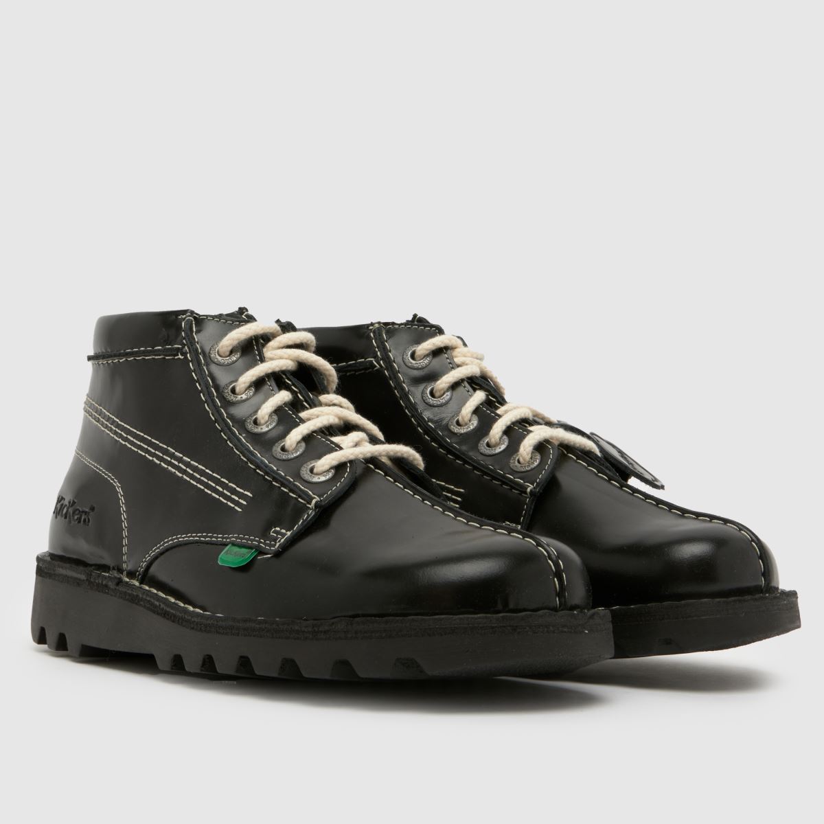 Kickers Classics Kick Hi Central in Black Kickers Classics Kick Hi Central 8