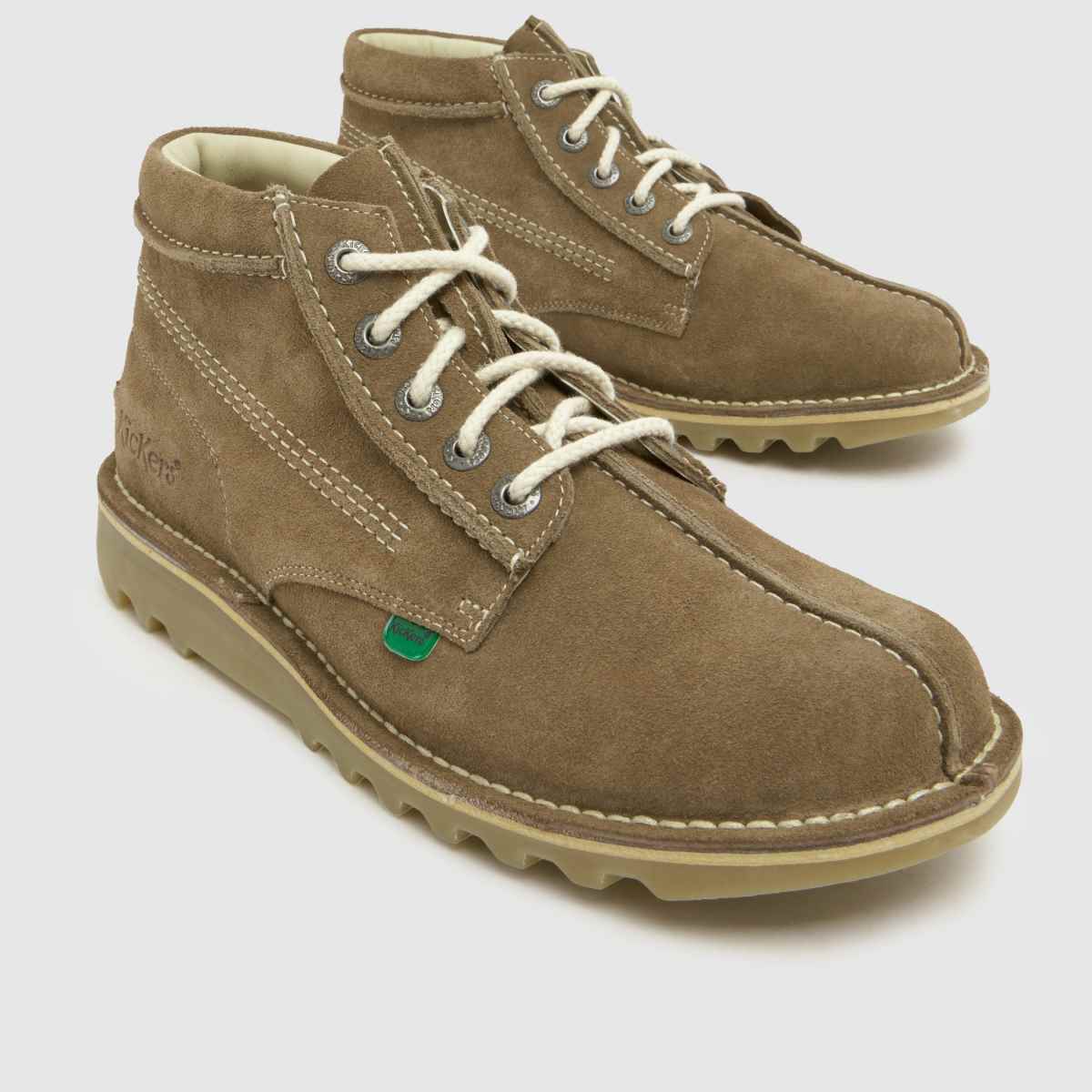 Kickers Classics Kick Hi Central in Taupe Kickers Classics Kick Hi Central 4