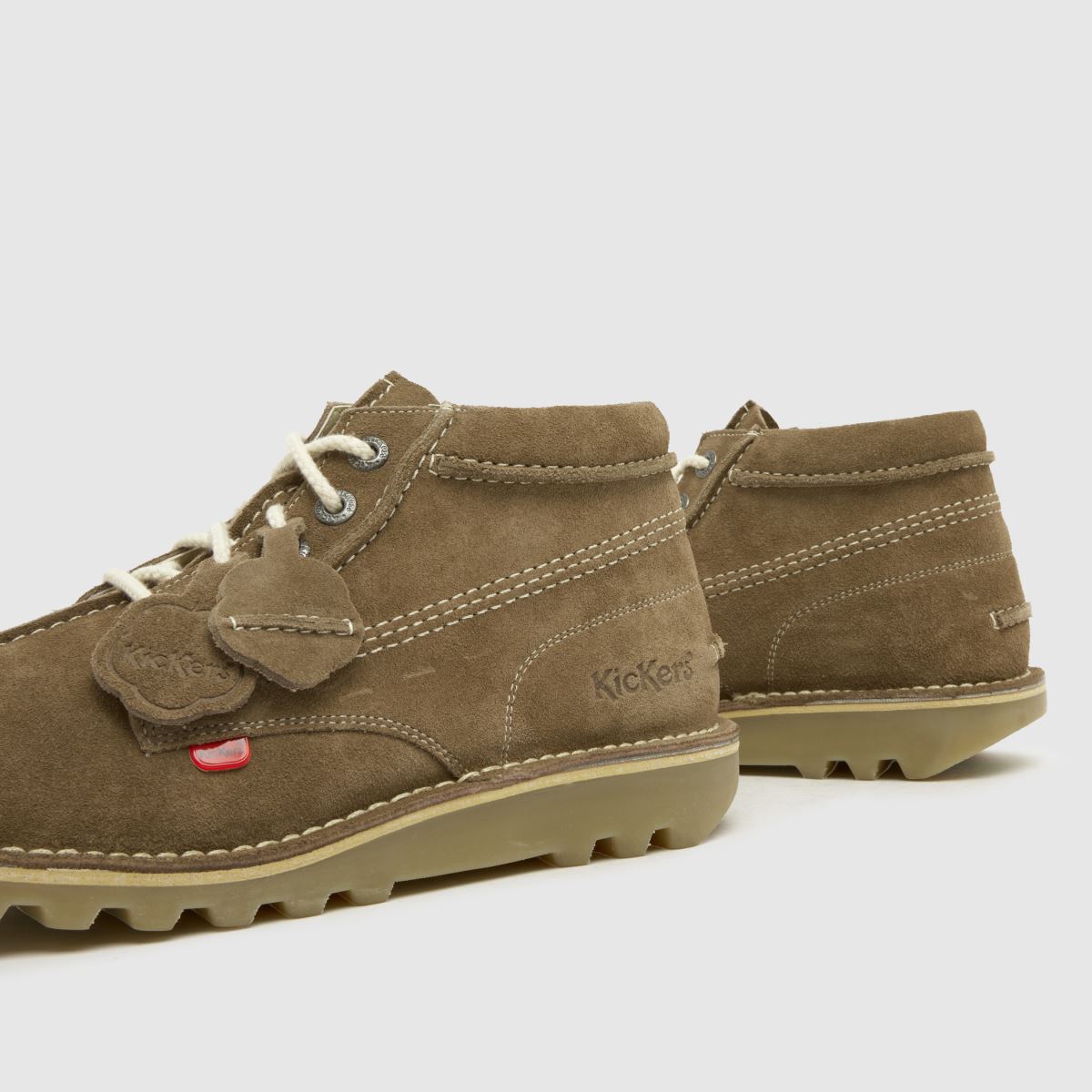 Kickers Classics Kick Hi Central in Taupe Kickers Classics Kick Hi Central 7
