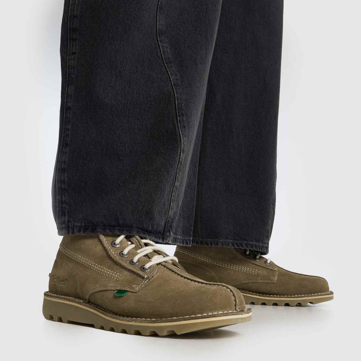 Kickers Classics Kick Hi Central in Taupe Kickers Classics Kick Hi Central 8