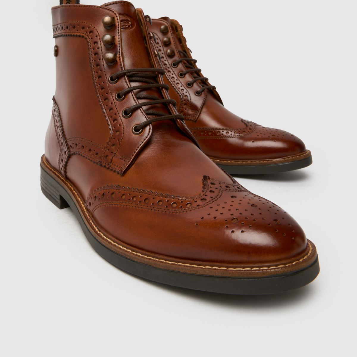 Base London Bristol Brogue in Brown Base London Bristol Brogue 4