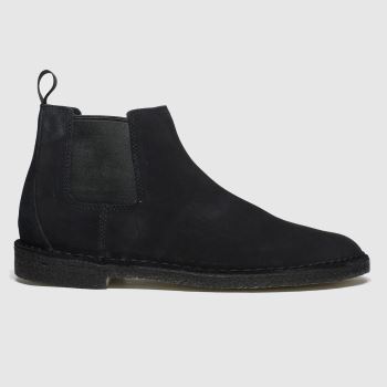 Clarks Originals black desert chelsea boots Clarks Originals black desert chelsea boots