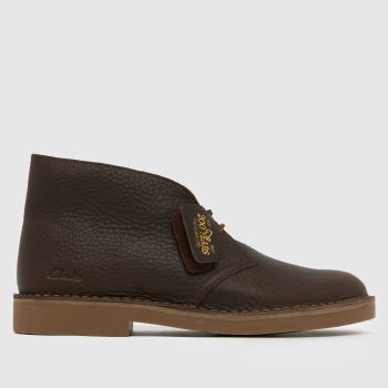 Clarks Brown Desert Evo Mens Boots