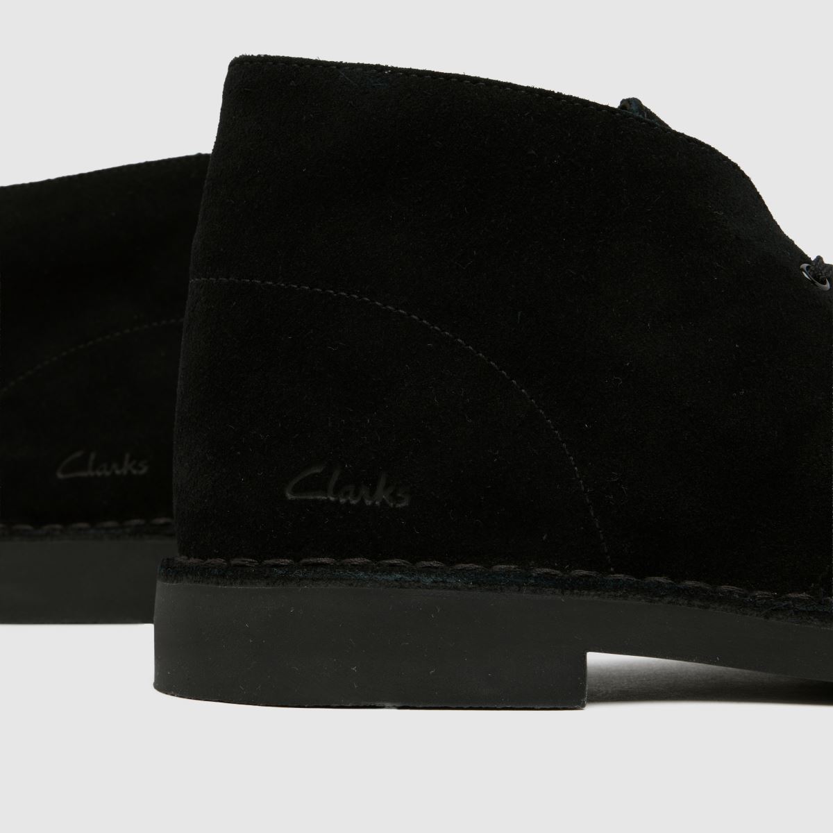 Herren Clarks Schwarz Desert Evo Boots Clarks Desert Evo 4