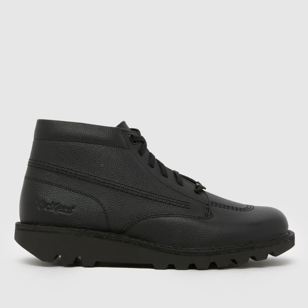 Kickers Kick Hi Tumble Boots in Black
