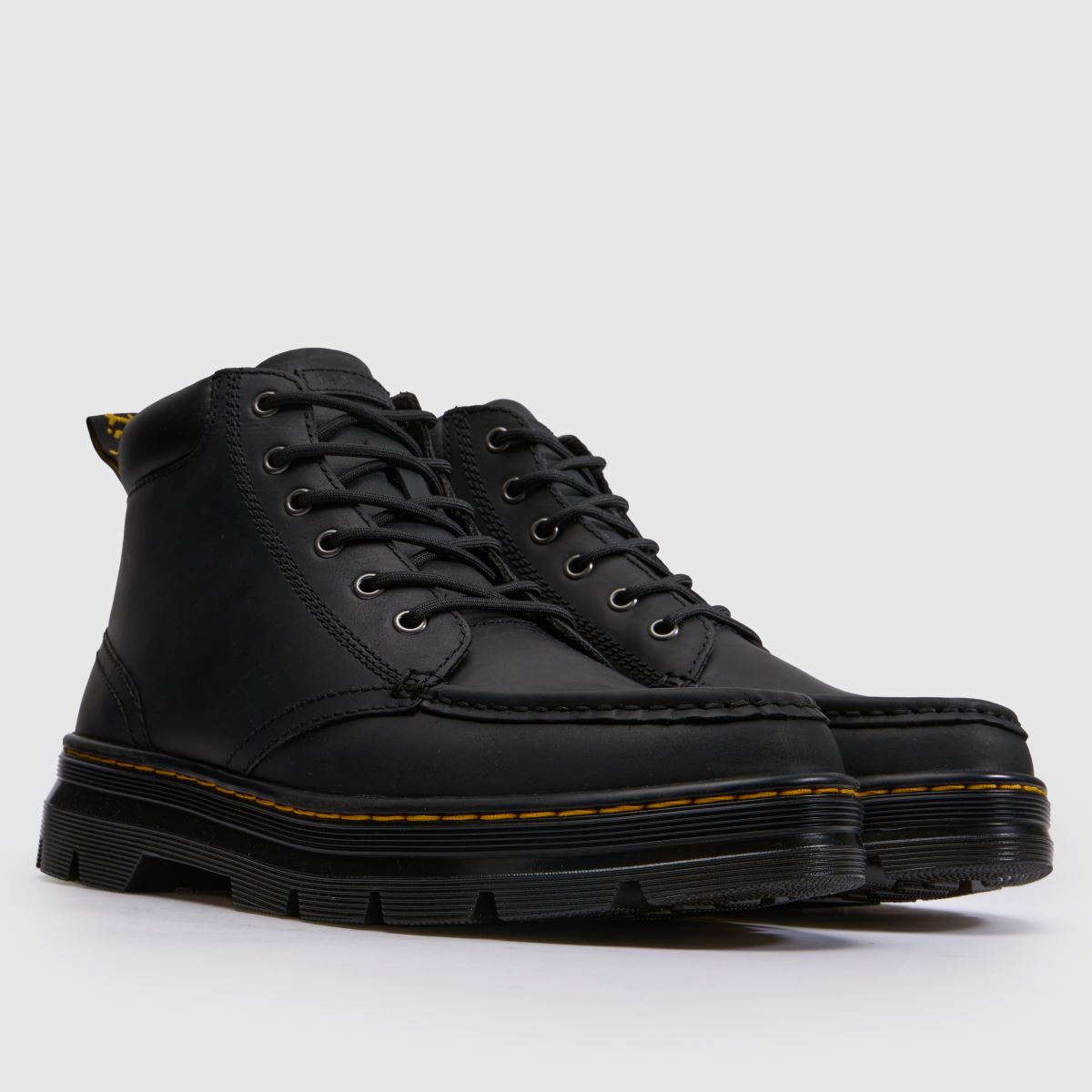 Dr Martens Bridwell Chukka 6 Eye in Black Dr Martens Bridwell Chukka 6 Eye 1