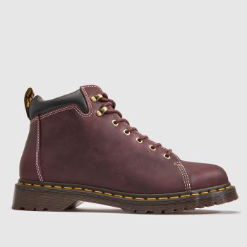 Dr Martens Burgundy 939 Hiker Mens Boots