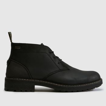 Barbour Black Shawdon Chukka Mens Boots