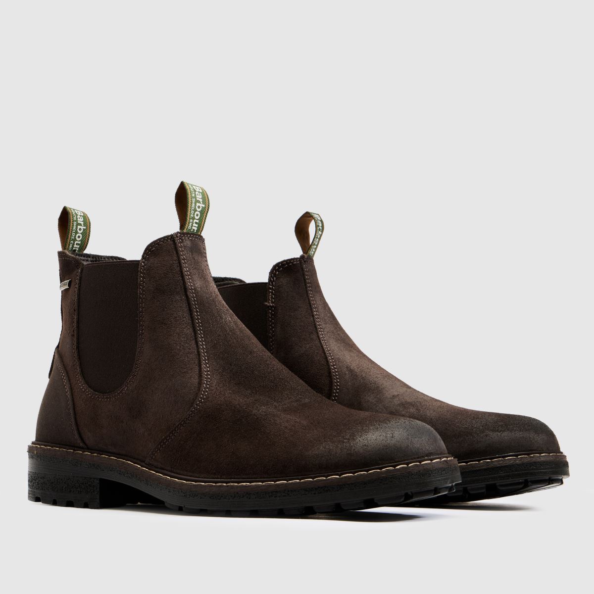 Barbour Embleton Chelsea in Dark Brown Barbour Embleton Chelsea 1
