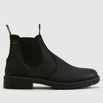 Barbour Black Embleton Chelsea Mens Boots