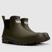 Herren Barbour Khaki Andale Chelsea Welly Boots Barbour Andale Chelsea Welly,2 von 4