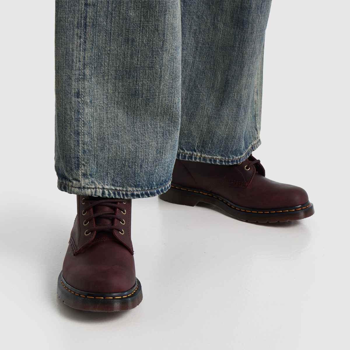 Dr Martens 1460 in Burgundy Dr Martens 1460 8