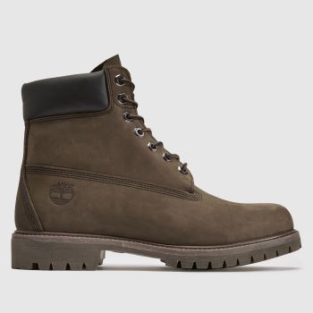Timberland Brown Heritage 6 Inch Mens Boots