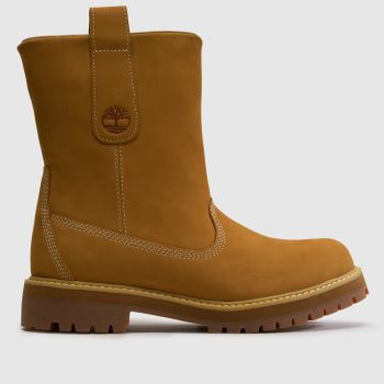 Timberland Tan Heritage Mid Mens Boots