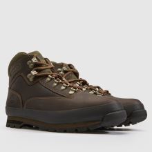 Timberland Euro Hiker Mid in Brown Timberland Euro Hiker Mid,2 of 4