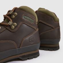 Timberland Euro Hiker Mid in Brown Timberland Euro Hiker Mid,3 of 4