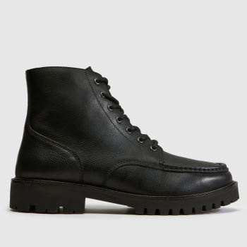 schuh Schwarz Golden Leather Boot Herren Boots