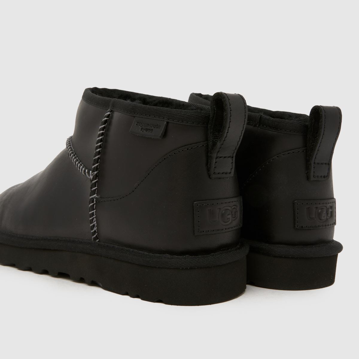 UGG Classic Ultra Mini Regenerate in Black UGG Classic Ultra Mini Regenerate 7