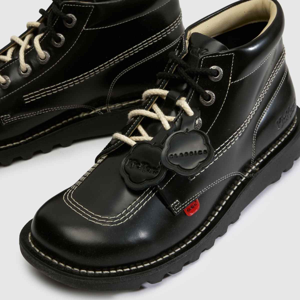 Kickers Classics Kick Hi 75 in Black Kickers Classics Kick Hi 75 4