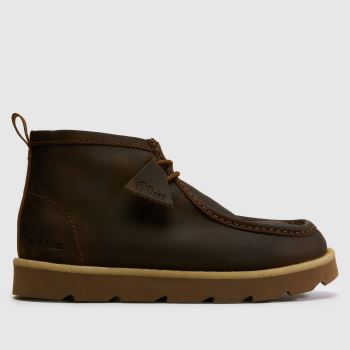 Clarks Originals Brown Meare Walla Mens Boots