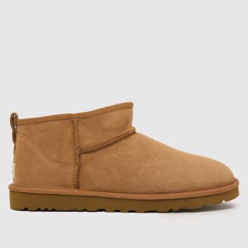 UGG Tan Classic Ultra Mini II Mens Boots