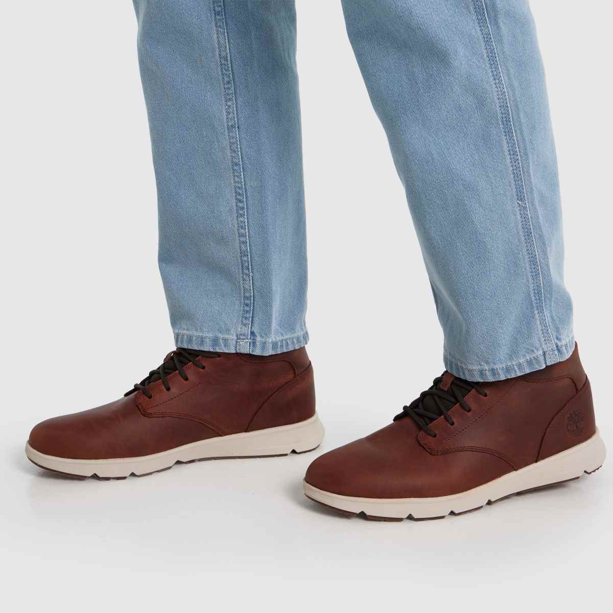 Timberland Parker Street Mid Lace in Brown Timberland Parker Street Mid Lace 8