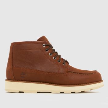 Timberland Brown Britton Mills Mid Chukka Mens Boots
