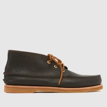 Timberland Brown Crafted Boat Mid Mens Boots