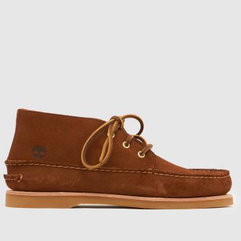 Timberland Tan Crafted Boat Mid Mens Boots