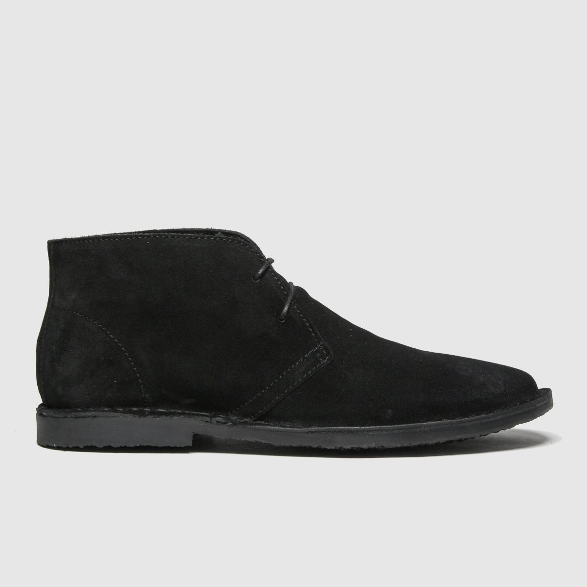 Image of Schuh Black Grant Desert Boots