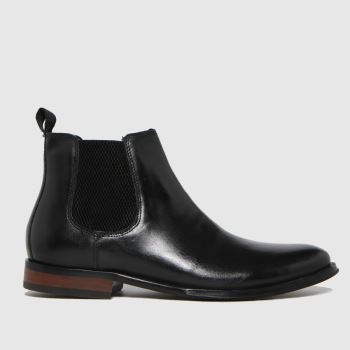 schuh black damien leather chelsea boots schuh black damien leather chelsea boots