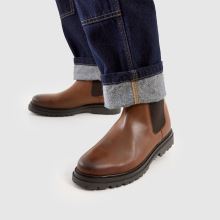 schuh Dax Leather Chelsea in Brown schuh Dax Leather Chelsea,2 of 4