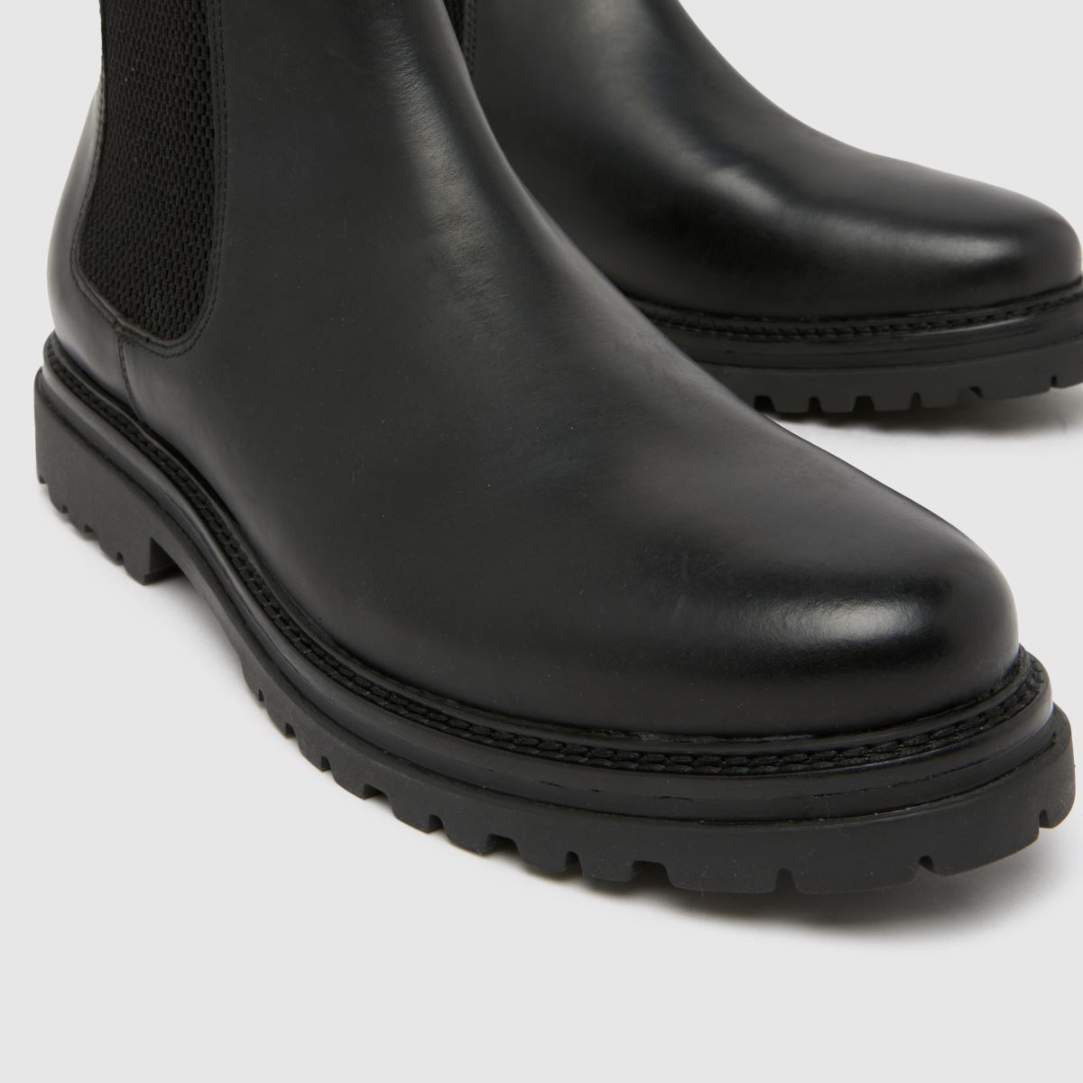 schuh Dax Leather Chelsea in Black schuh Dax Leather Chelsea 4