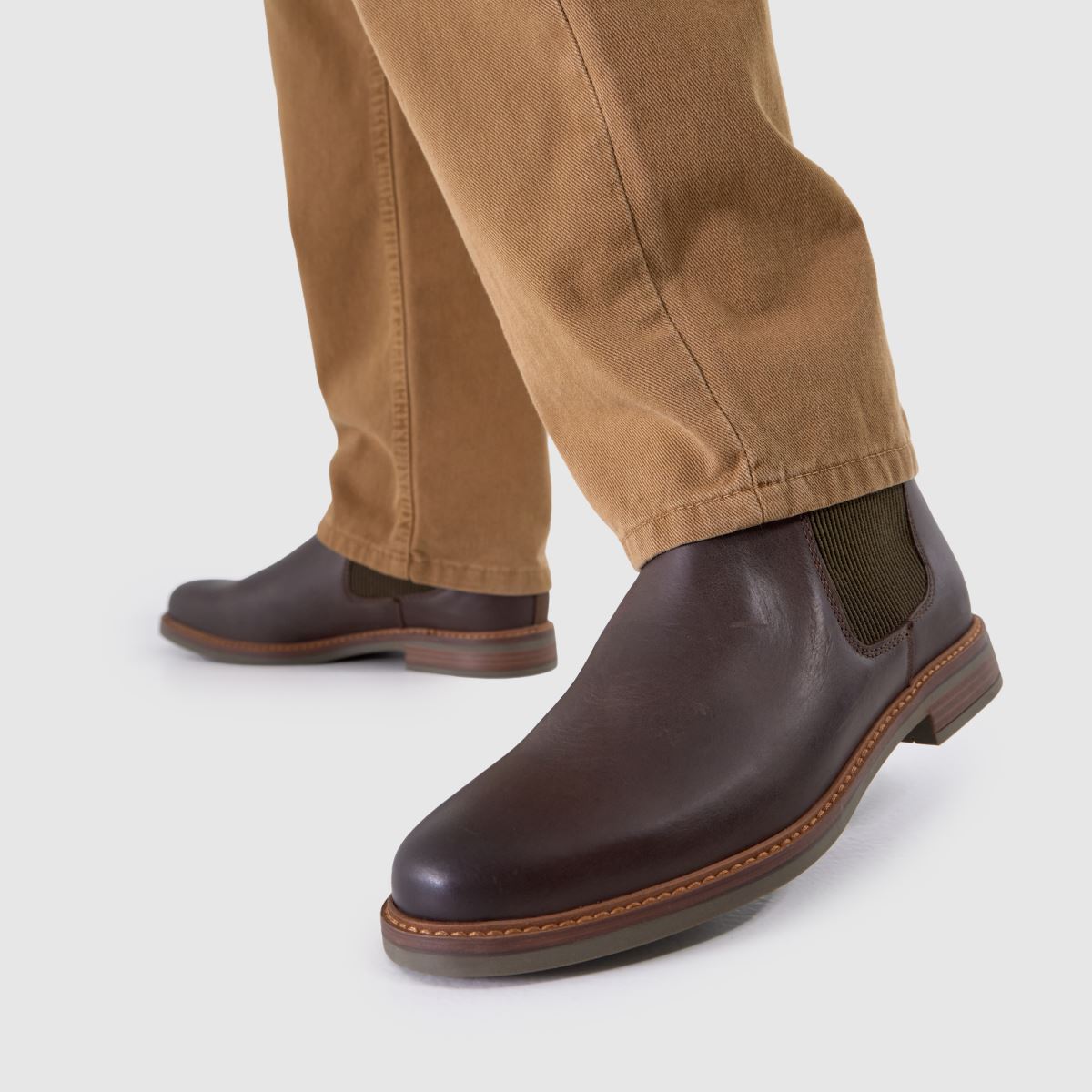 Herren Barbour Dunkelbraun Farsley Chelsea Boots Barbour Farsley Chelsea 8