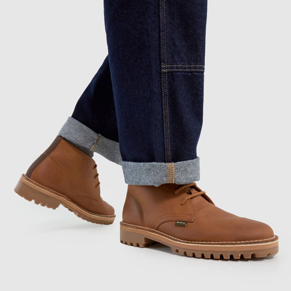 Mens Tan Barbour Hobart Chukka Boots | schuh