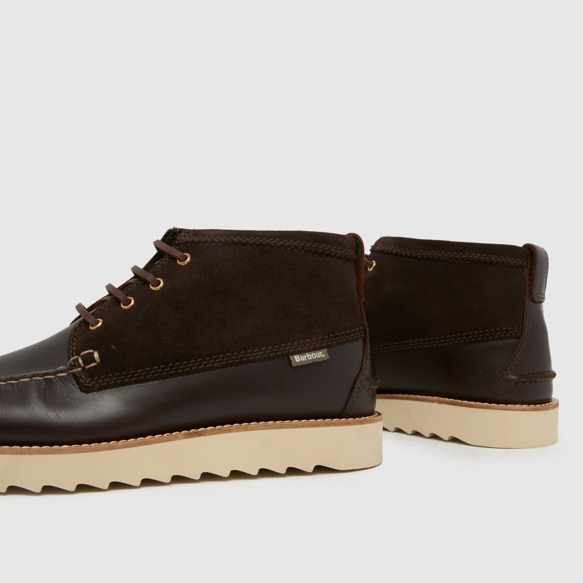 Herren Barbour Dunkelbraun Hadston Chukka Boots Barbour Hadston Chukka 7