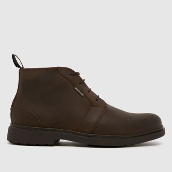 Barbour Dark Brown Meays Chukka Mens Boots