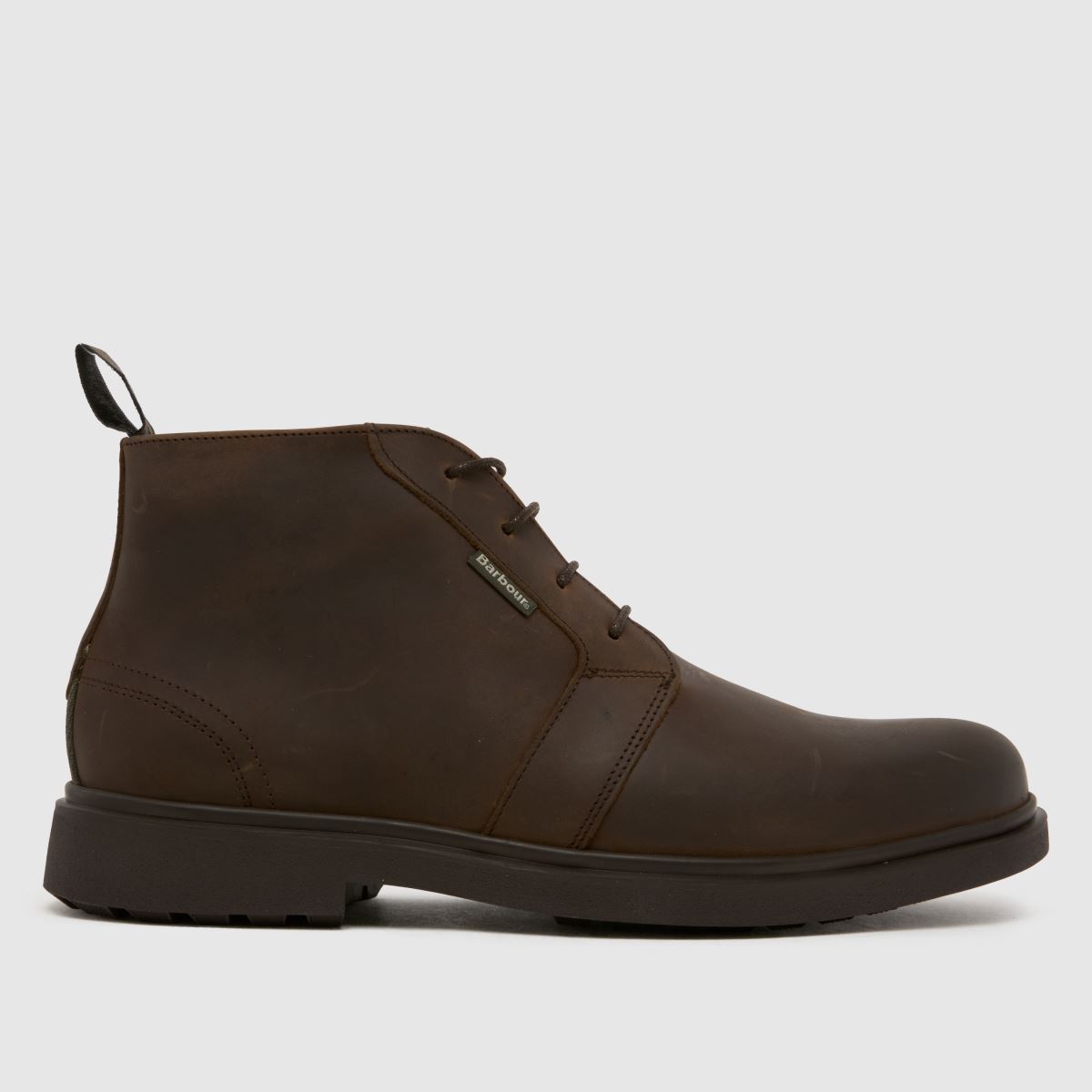 Barbour Meays Chukka Boots in Dark Brown