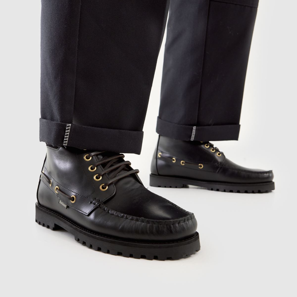 Barbour Tiller Moccasin in Black Barbour Tiller Moccasin 8