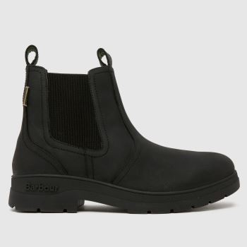 Barbour Black Turnbull Chelsea Mens Boots