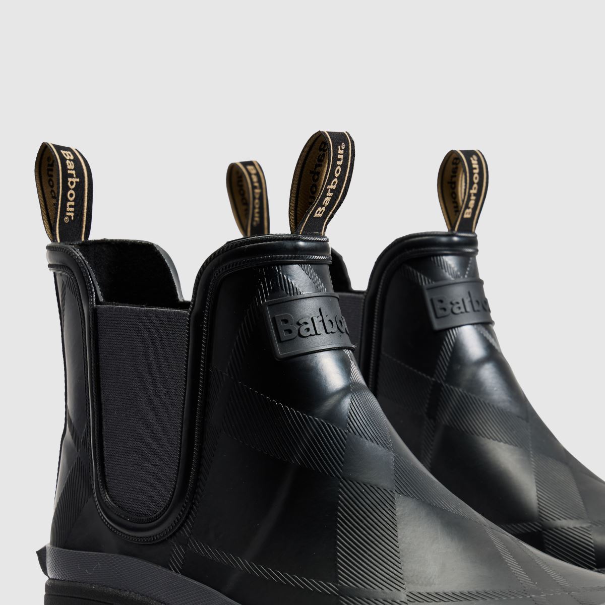 Barbour Breacon Chelsea Welly in Black & Grey Barbour Breacon Chelsea Welly 7